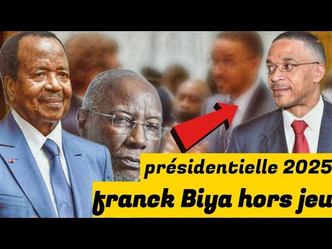 Tremblement de Terre Politique  Fin au Rêve de Franck Biya  Le Clash Politique Qui Secoue le pays