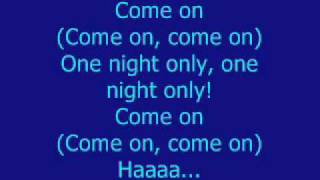 Beyoncé -  One night only LYRICS chords