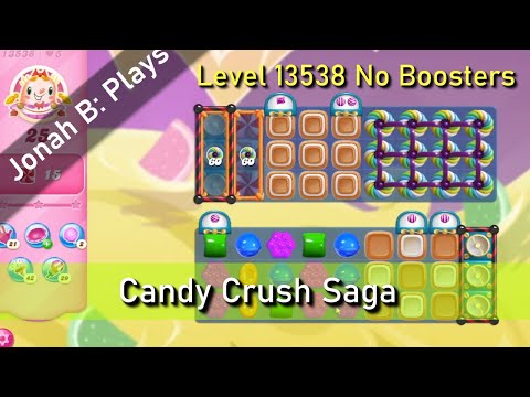 ❤️kagechin6❤️ Candy Crush Saga Level 13598 No Boosters - YouTube
