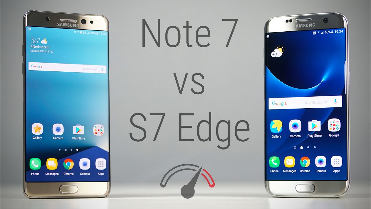 Cual es más el Samsung Galaxy Note 7 que el S7 - Tecnosivar
