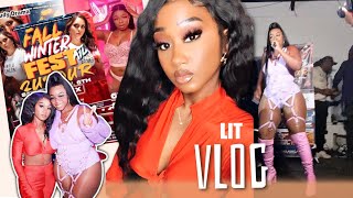 DAY IN A LIFE OF A INFLUENCER\YT FILMING +SUPPORTING MY FAM PERFORMANCE @WINTER FEST TOUR &MORE LIT