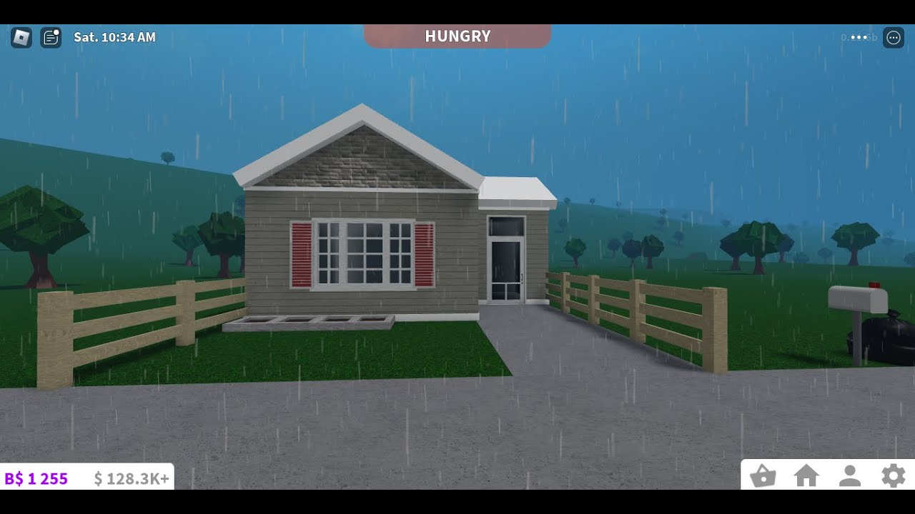 No gamepass basic starter house part 1 YouTube