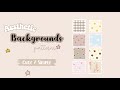 30 aesthetic background patterns  cute  simple 