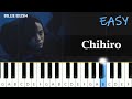 Billie Eilish - CHIHIRO  ~  EASY PIANO TUTORIAL