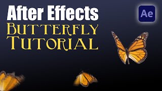 Butterfly - After Effects Tutorial (Make Custom 3D Butterfly Animations) screenshot 3