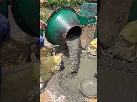 Concrete mixing Techniques #construction #concrete #shorts