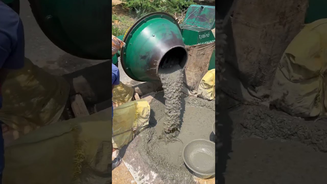 Concrete Mixing Techniques Construction Shorts