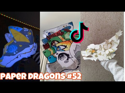Dragon Puppet TikToks - Paper Dragon TikTok Compilation #52