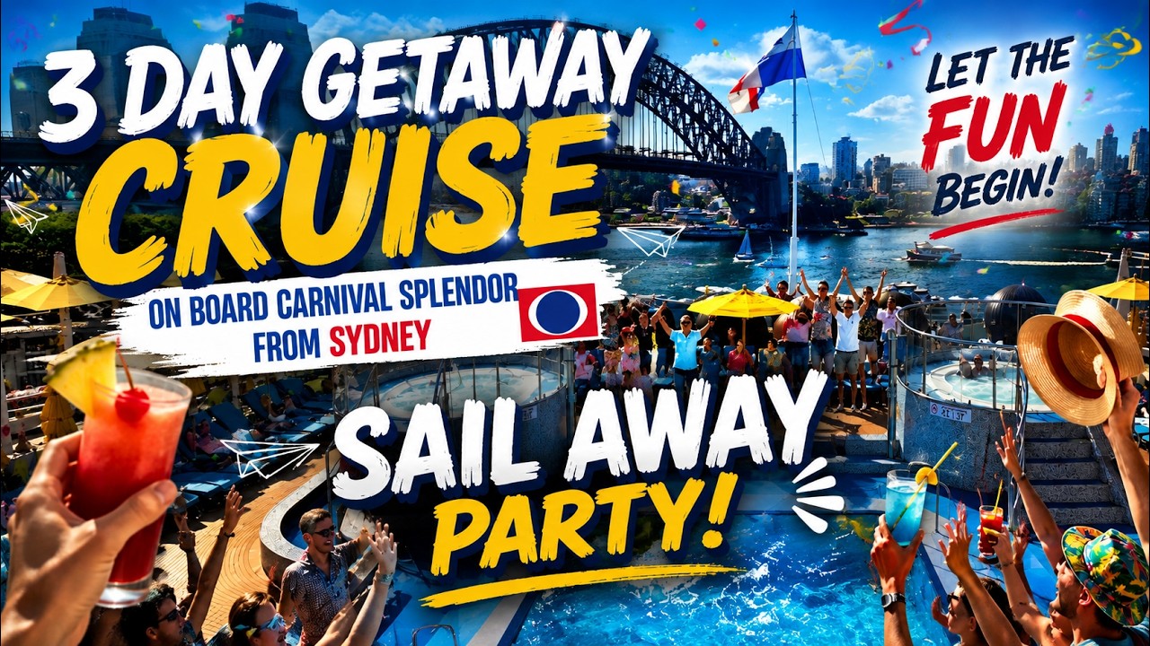 Sail Away party - Splendor 31st July 2026