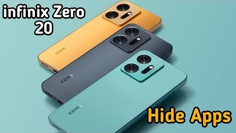 Infinix Zero 20  Mein Apps Hide Kaise Karen , Hide Apps In Infinix Zero 20,Infinix Zero 20 Apps