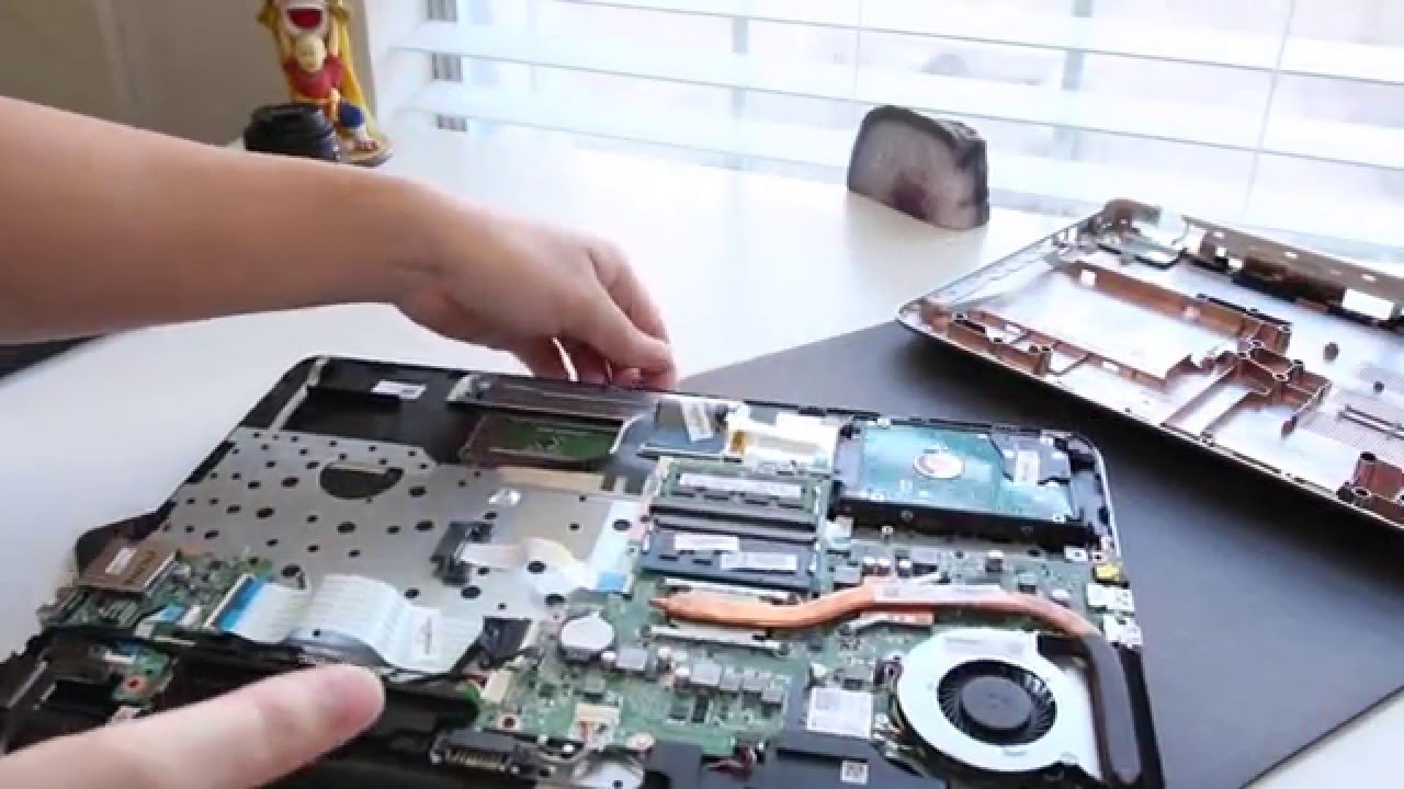 How to upgrade hard drive & RAM on HP Pavilion laptop
