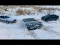 Audi Quattro vs Mercedes E500 vs Camry 4WD vs Subaru SG vs Mercedes E280 4matic - VERSUS OFFROAD!