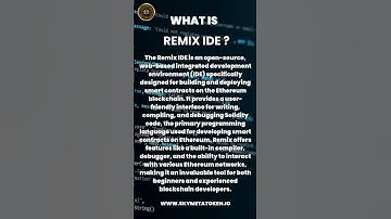 Remix IDE: Your Gateway to Smart Contract Development