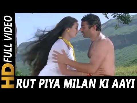 Rut Piya Milan Ki Aayi | Kavita Krishnamurthy, Sukhwinder Singh | Yateem 1988 | Sunny Deol, Farah