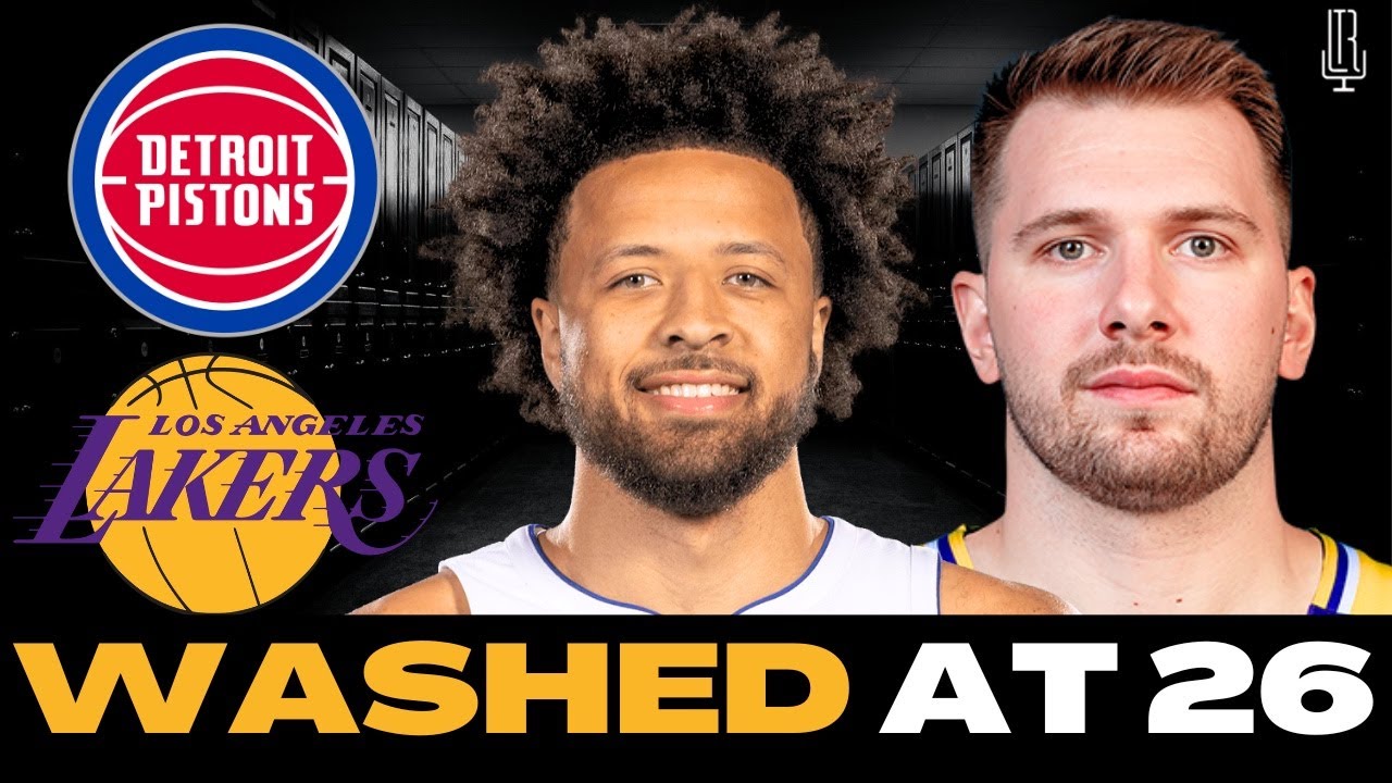 🚨BREAKING: LUKA DONKEY "OFFICIALLY WASHED" AT 26 YEARS OLD! PISTONS DOMINATE THE LAKERS