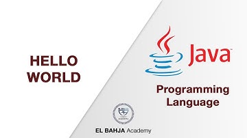 4 - Hello world : Java (Darija)