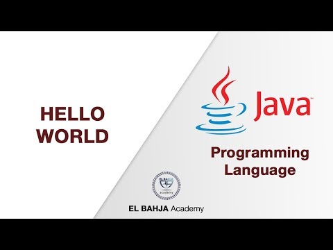 4 - Hello world : Java (Darija)