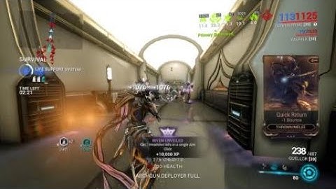 Warframe - 3 headshots with a single aim glide challenge