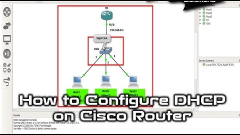 DHCP Server Configuration with Wireshark in GNS3