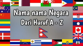 Belajar huruf ABC - Mengenal nama nama Negara dari huruf A sampai Z screenshot 4