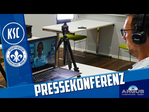 Virtuelle KSC-Pressekonferenz vor