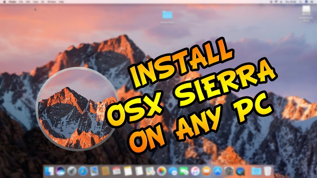 Mac Os X For Pc Install