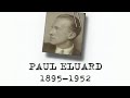 Paul ÉLUARD – Un siècle d'écrivains : 1895-1952 (DOCUMENTAIRE, 1995)