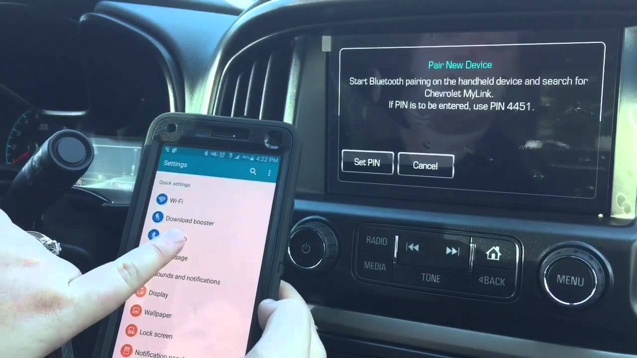 How To: Pair Android to 2016 Chevy Colorado Indianapolis, IN - YouTube