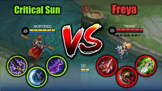 CRITICAL SUN vs FREYA - Who will win? (S28)