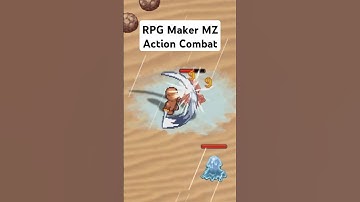RPG Maker MZ ABS plugin (Free demo in comment) #rpgmaker #rpgmakermz #abs