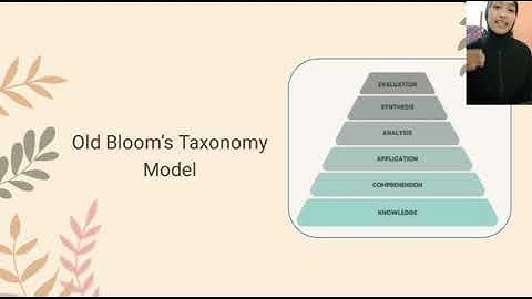 Module 16: The Revised Bloom