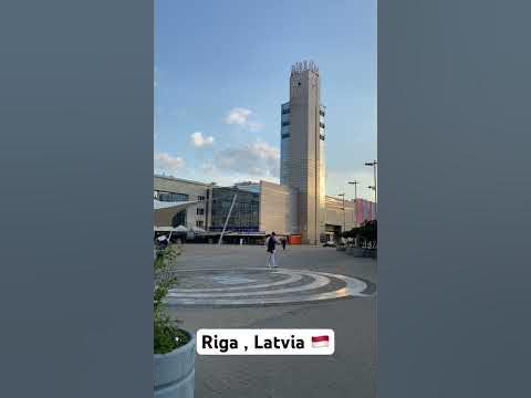 Рига,Латвия . Трц Ориго , жд вокзал Рига . Riga ,Latvia . Origo ...