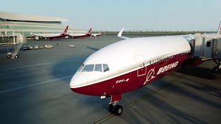 The cabin interior of the 777X Concept by TEAGUE 2013