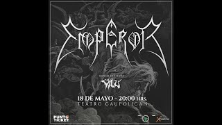 Emperor en Chile - Full Concert - Santiago, 18-May-2022, Teatro Caupolicán