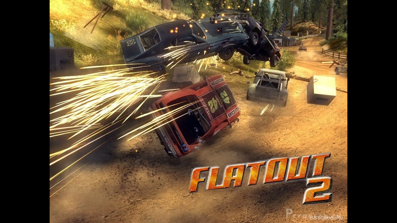 Флатаут 2 музыка. FLATOUT 2. Гонки флатаут 2. Гонка FLATOUT. FLATOUT 2 2006.