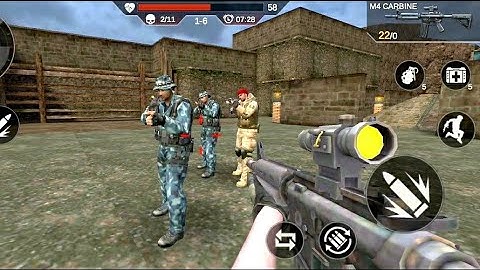 Bullet Strike - FPS Offline Encounter Shooting 3D _ Android Gameplay #1