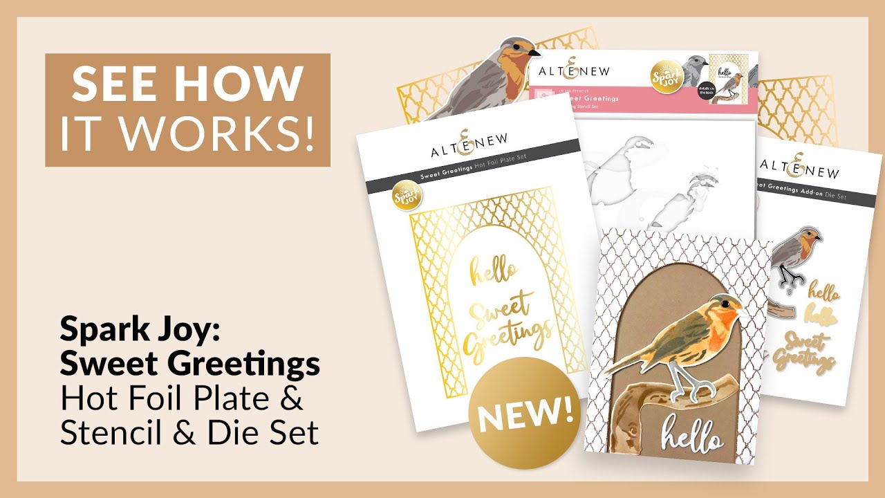 Spark Joy: Sweet Greetings & Add-on Die Bundle