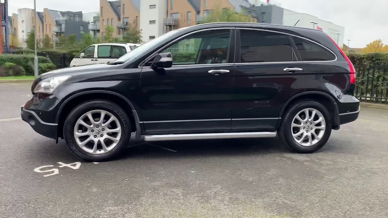 Honda CRV 2009 Black Manual YouTube