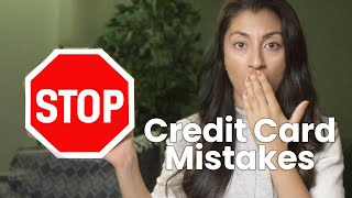 5 MORE Credit Card MISTAKES To AVOID As A Beginner