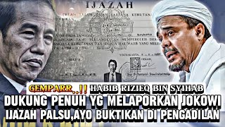 Download Lagu Habib rizieq syihab soal ijazah palsu jokowi, ayo buktikan di pengadilan kalau asli MP3
