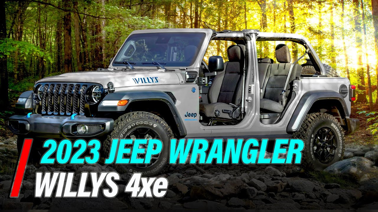 New Electrified 2023 Jeep Wrangler Willys 4xe - YouTube