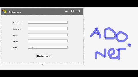Form Register encrypt password md5 and Regex  in ADO.net