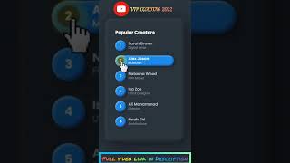 #Claymorphism List Hover Effect #vipcoading2022
