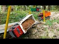 Rc Excavator Kerja Tambang Mobil Truk Merci dan volvo Scania Hino 500 Tronton Fuso 220ps Oleng