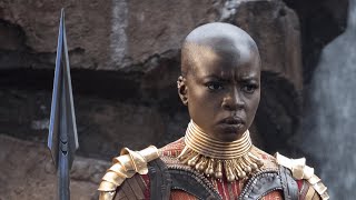 Okoye fights (Black Panther, Avengers 3\&4)