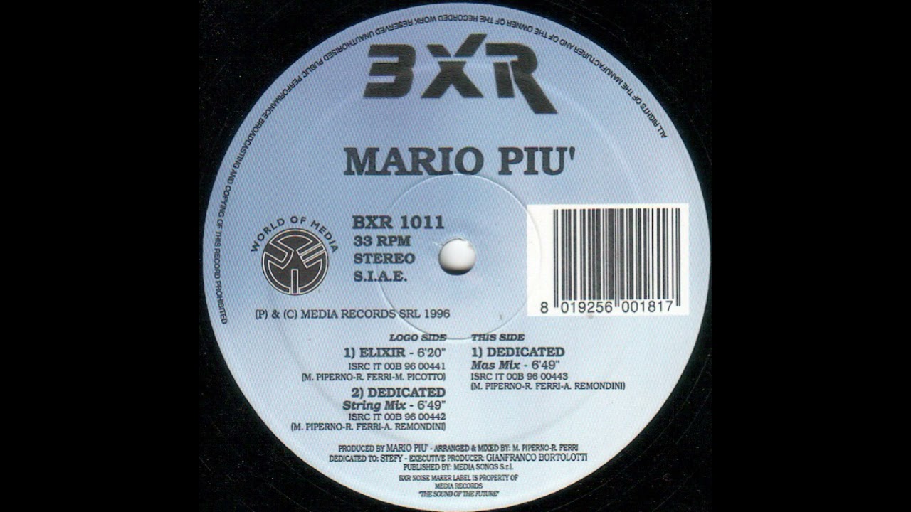 Assista a Mario Più - Elixir - 1996 no YouTube Assista a Mario Più - Elixir - 1996 no YouTube