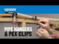 Uponor Pipe Hangers and PEX Clips