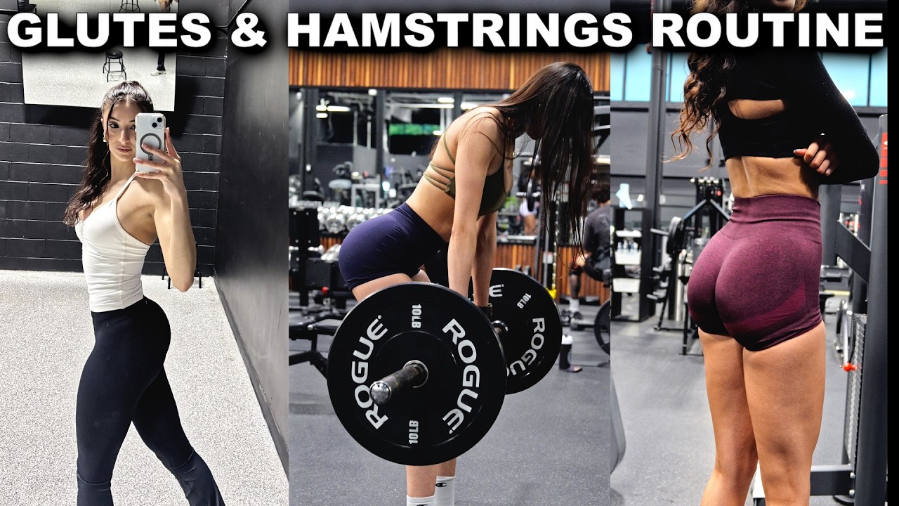 GLUTES AND HAMSTRINGS WORKOUT - YouTube
