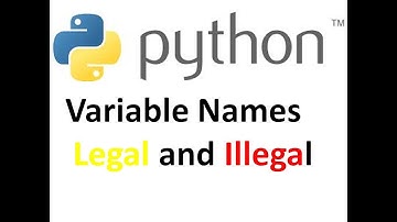 Python Tutorial-5 For Beginners || Variable Names Legal and Illegal || programming Mode