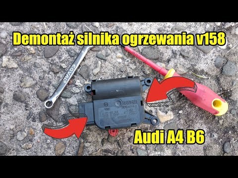 Błąd 01809, nie działa ogrzewanie po stronie kierowcy w Audi A4 B6 - naprawa